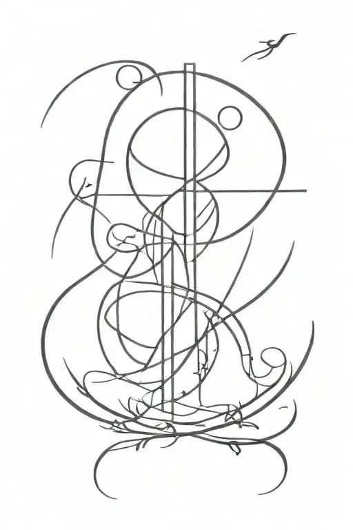 Self forgiveness resurrection commitment tattoo design idea