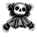 Voodoo Doll tattoo design idea