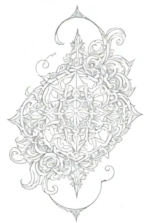 ornate design tattoo design idea