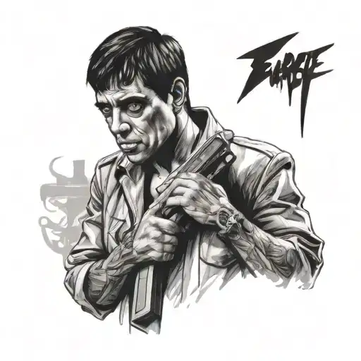scarface tattoo design idea