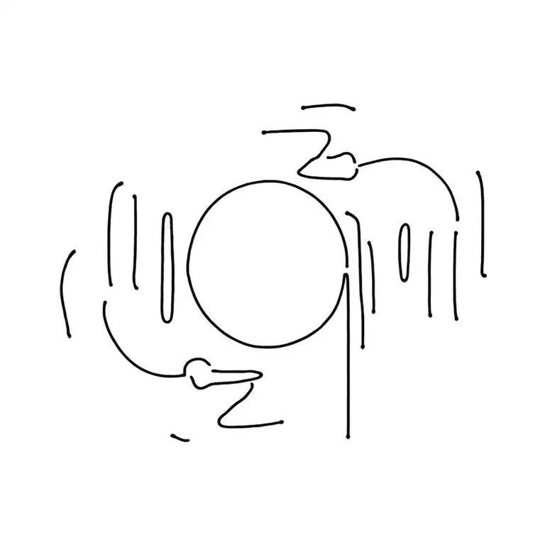 Sonne tattoo design idea