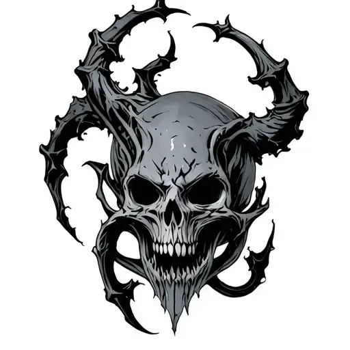 phyrexian poison tattoo design idea