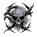 phyrexian poison tattoo design idea