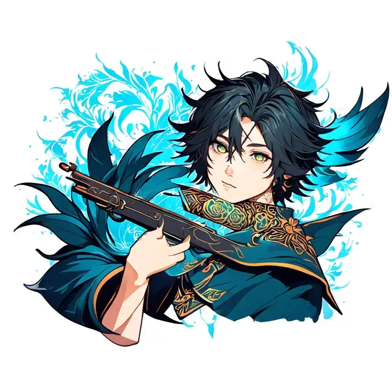 zenitsu tattoo tattoo design idea