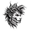 Dhanu tattoo design idea