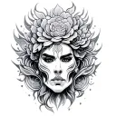 Dhanu tattoo design idea