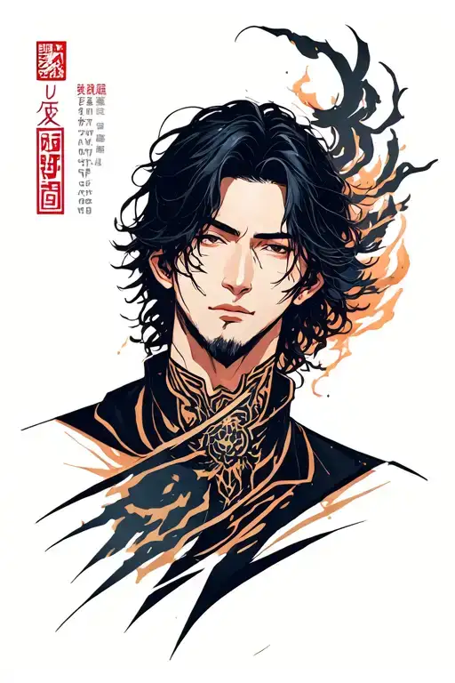 solo leveling sung jin woo tattoo design idea