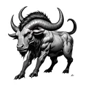 Minotaur tattoo design idea