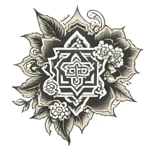 Ukrainian Jewish tattoo design idea