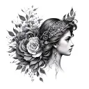 Virgo And Gemini tattoo design idea