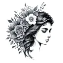 Virgo And Gemini tattoo design idea
