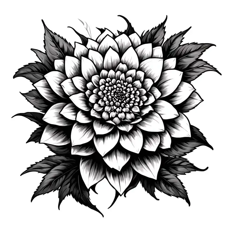 dahlia mandela tattoo tattoo design idea