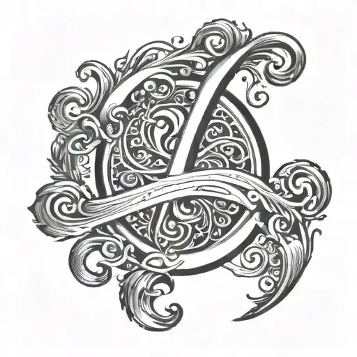 Yahweh semi colon tattoo design idea