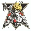 hunter x hunter tattoo design idea