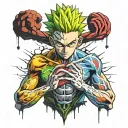 hunter x hunter tattoo design idea