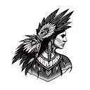 Choctaw tattoo design idea