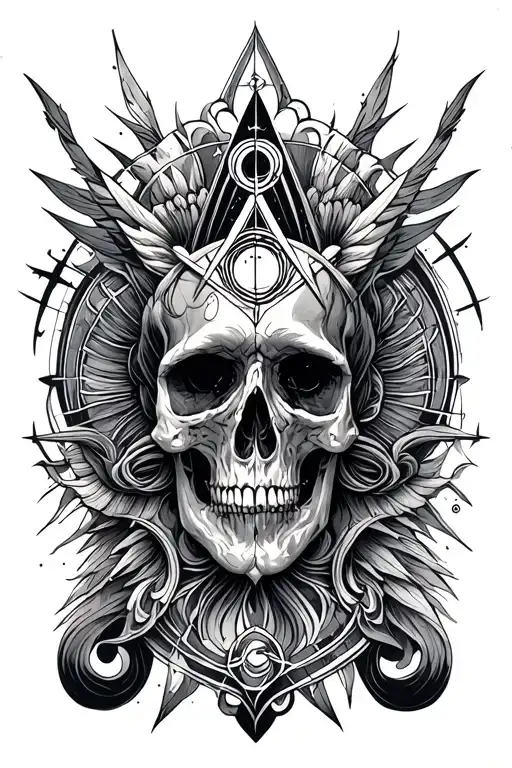 hermetic principles tattoo design idea