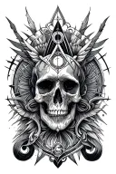 hermetic principles tattoo design idea
