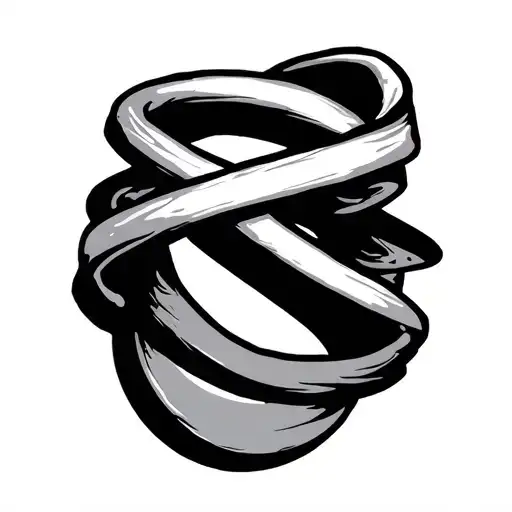 Ankle Bracelet tattoo design idea