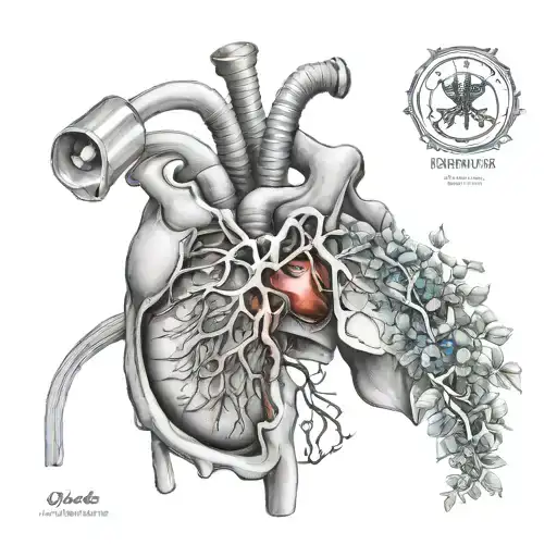 respiratory therapy  tattoo design idea