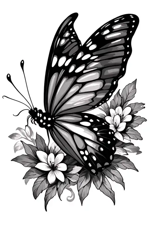 butterfly effect, affection, immortality, sensitivity tattoo design idea
