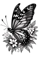 butterfly effect, affection, immortality, sensitivity tattoo design idea