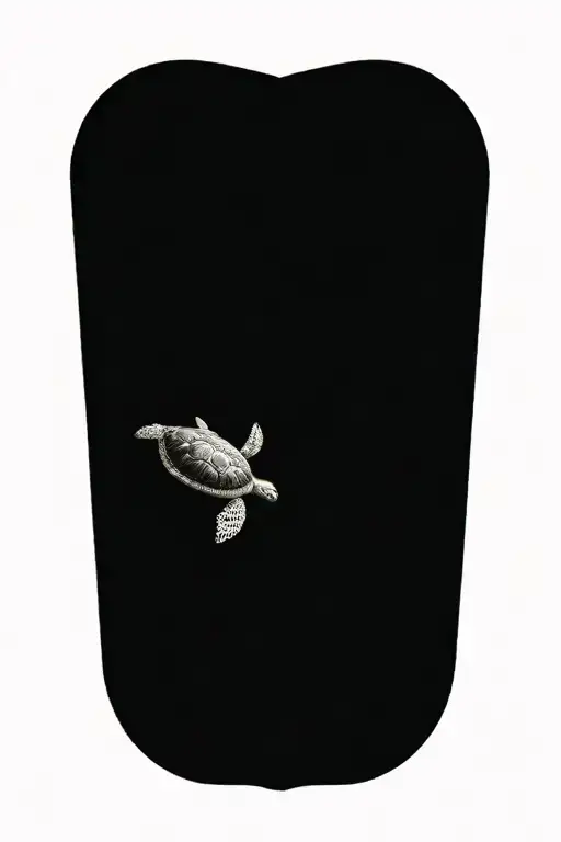 sea turtle tattoo design idea