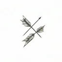 solid arrows pointing in one direction that has the quote "you gave me so much to remember" tattoo design idea