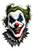 Joker Clown Scary Tattoo design tattoo design idea