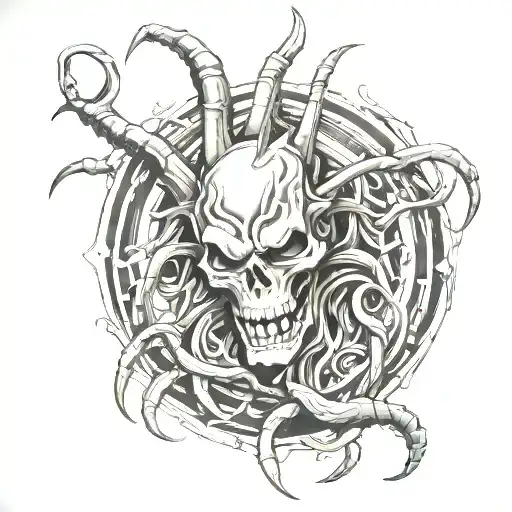 Korn tattoo design idea