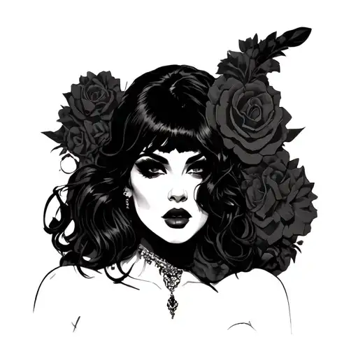 Slut tattoo design idea