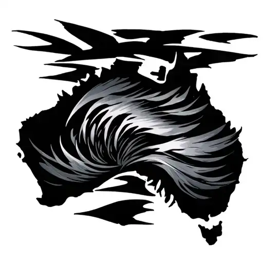 Australia tattoo design idea