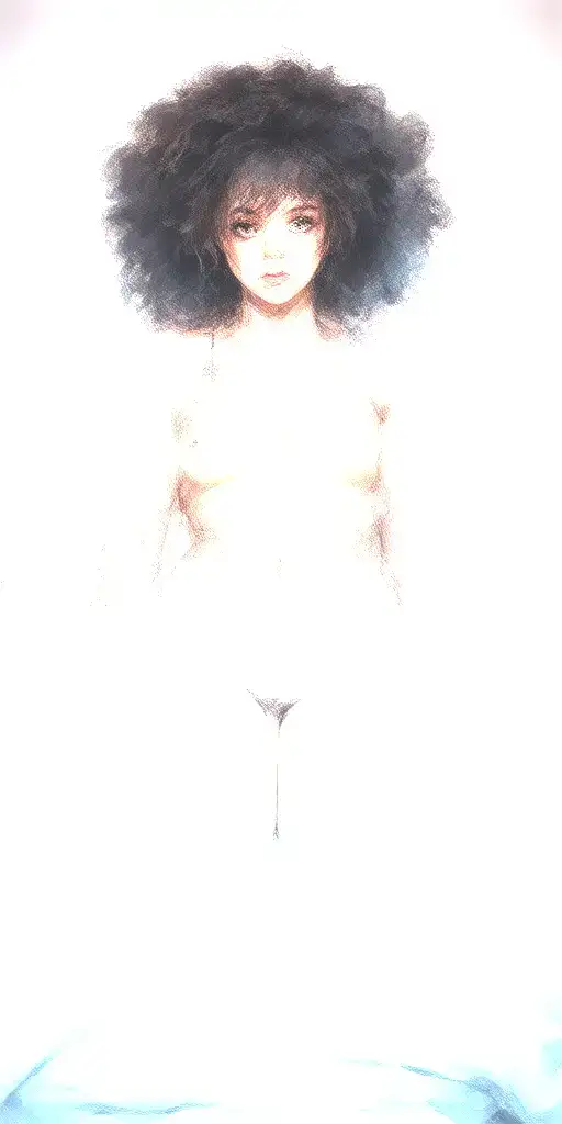 Double D Titties showing Ghost girl under blankets thick Thighs With an afro  tattoo design idea