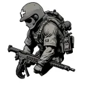 combat medic tattoo design idea