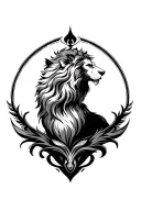 aslan tattoo design idea