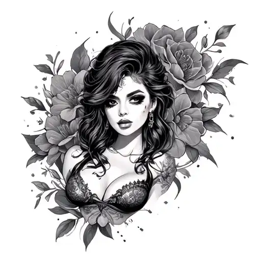 Sexy tattoo design idea