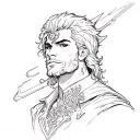 Pride Leon Escanor de Los 7 Deadly Sins tattoo design idea