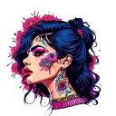 lesbian tattoo design idea