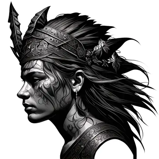 Boudica tattoo design idea