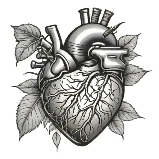 Heart Surgery tattoo design idea