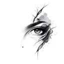 Coverup Abstract Patterns tattoo design idea