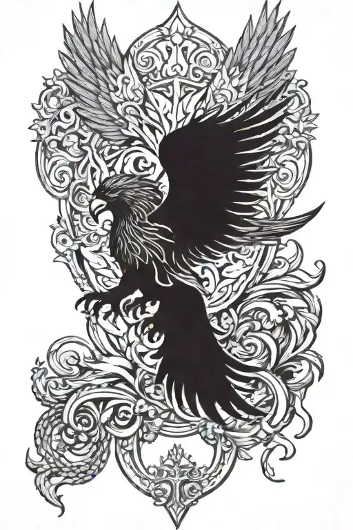 seraph tattoo design idea