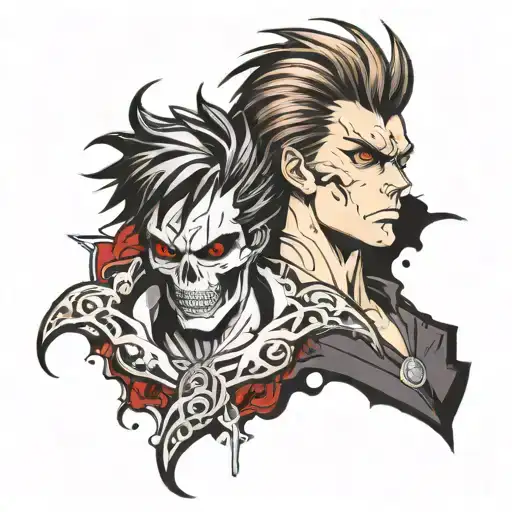 death note affliction  tattoo design idea