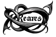 infinity symbol with name Reaves tattoo design idea