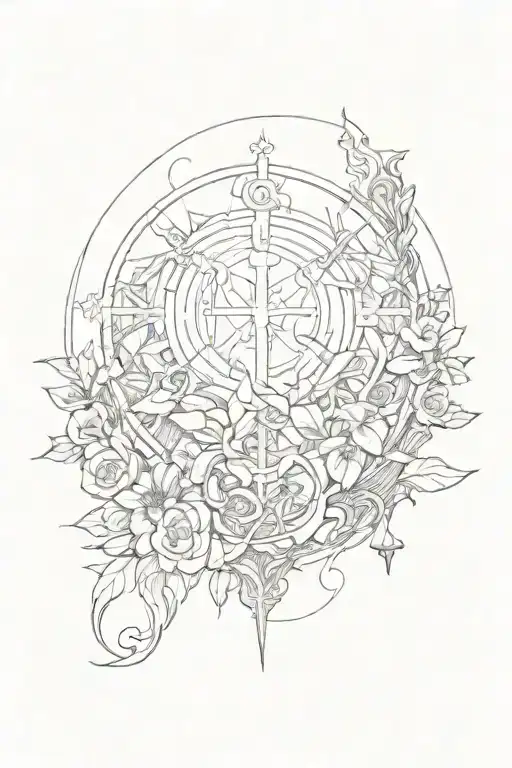 1 Corinthians 16:14 tattoo design idea