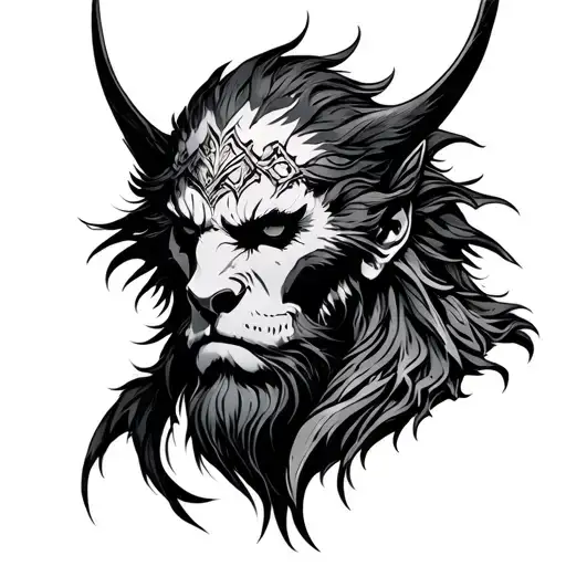 Tyr tattoo design idea