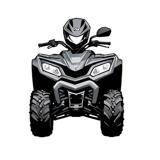 banshee 350 Atv tattoo design idea