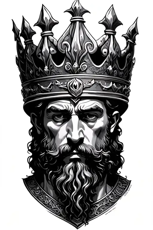 king Josiah tattoo design idea