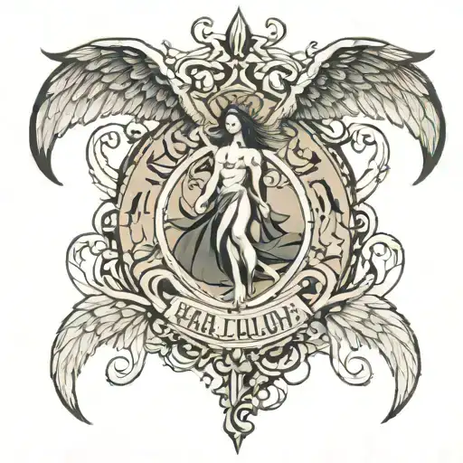 Hallelujah tattoo design idea