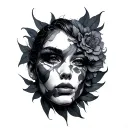 Bisexual tattoo design idea